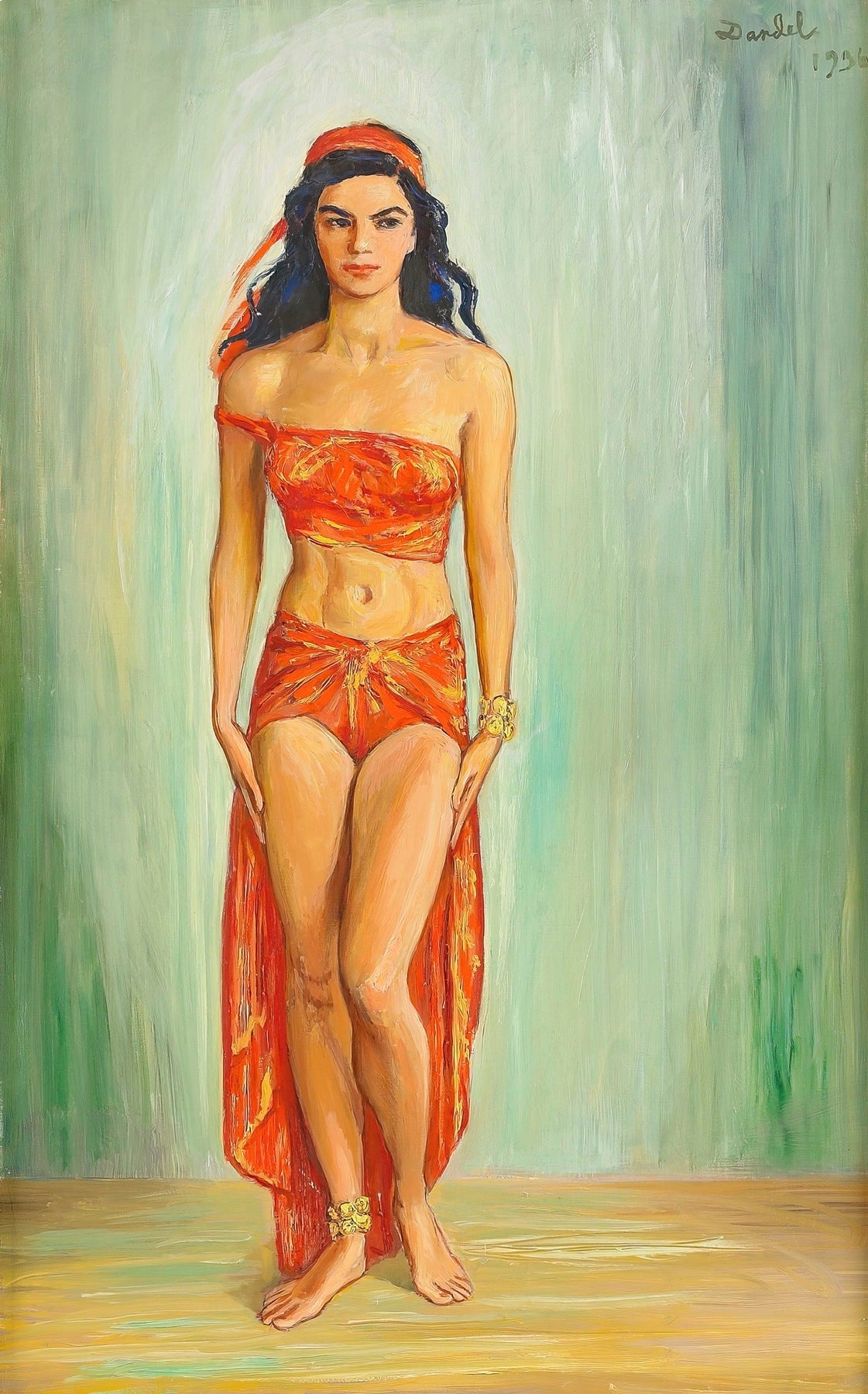 Cissi Olsson som Anitra i Peer Gynt