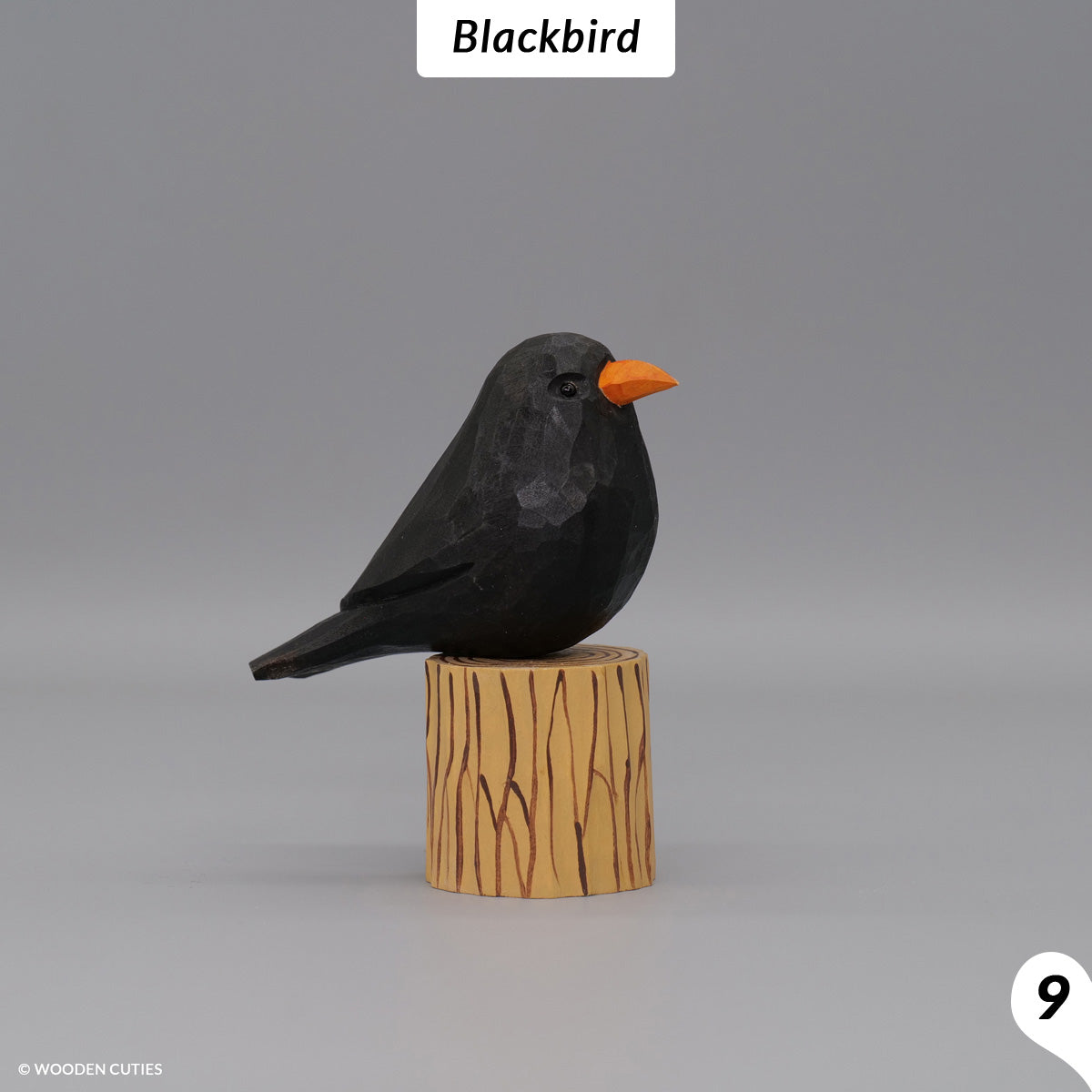 Set van 10 Vogels + 10 Standaarden