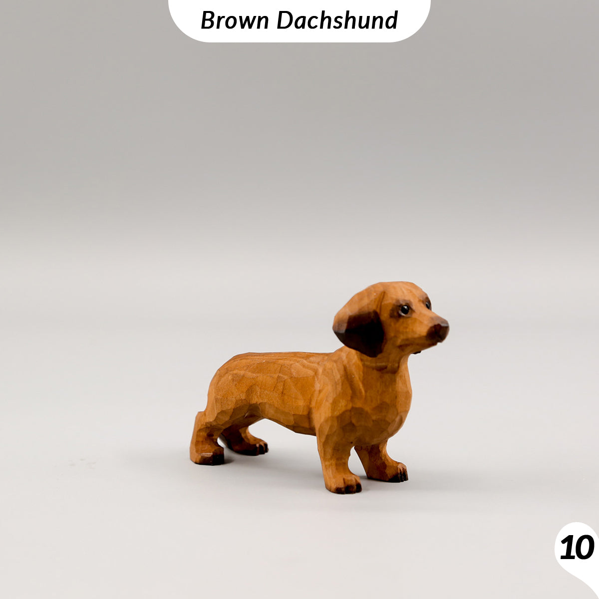 Handgemaakt Houten Hond