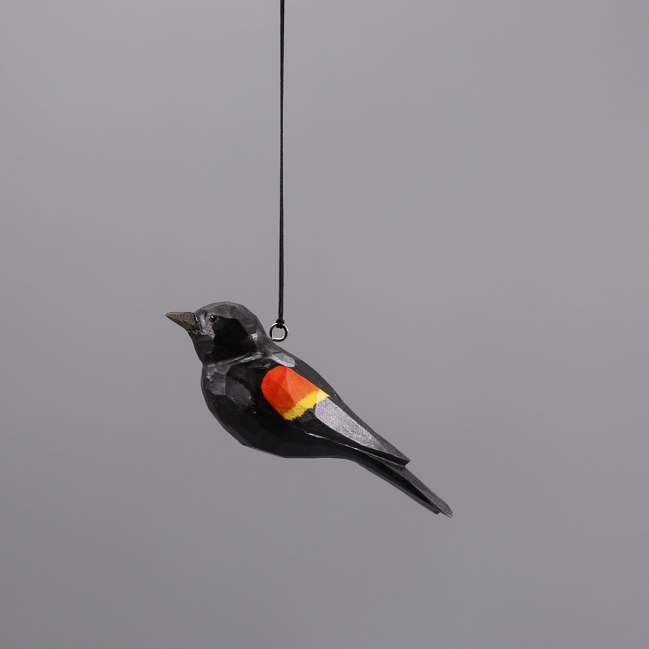 Roodstaart Zwartbird Ornament