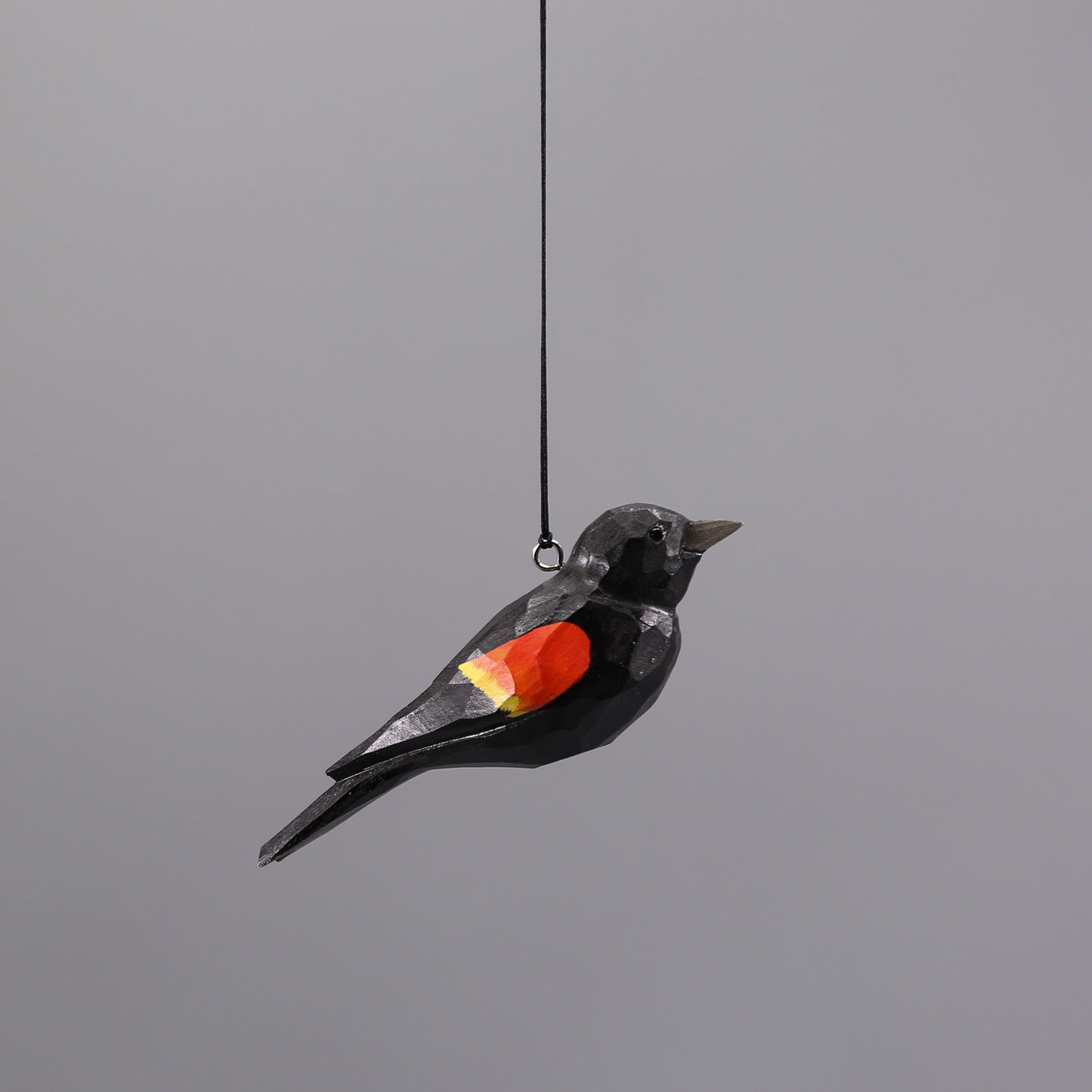 Roodstaart Zwartbird Ornament