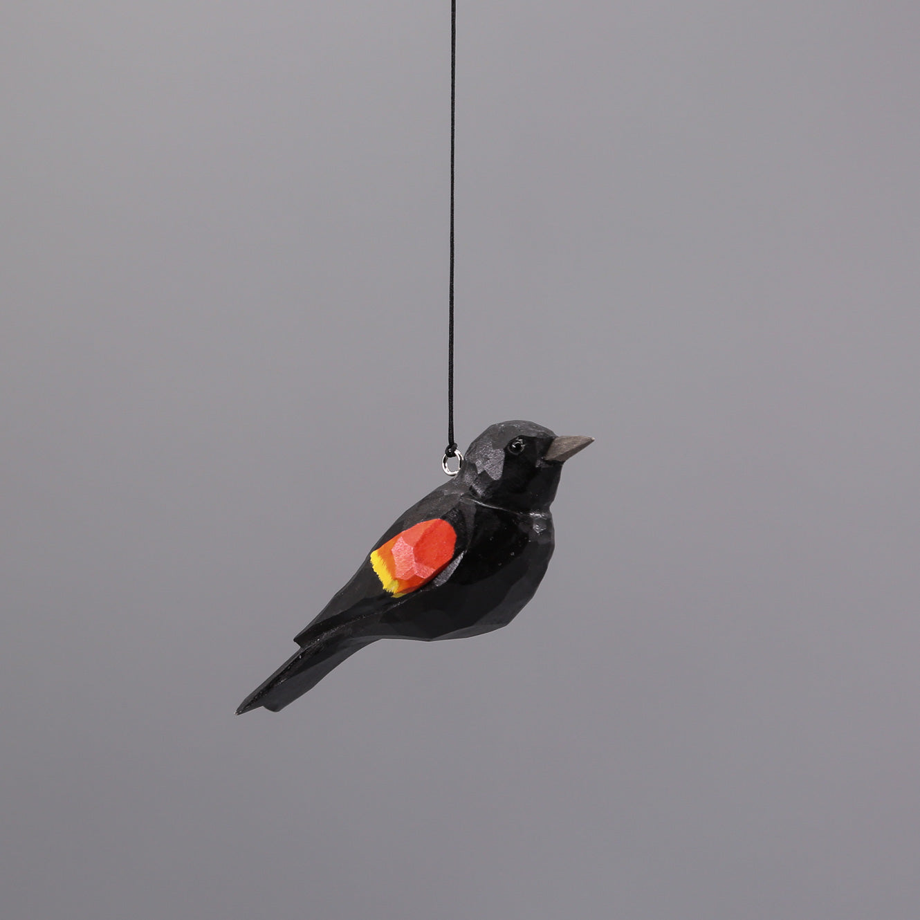 Roodstaart Zwartbird Ornament
