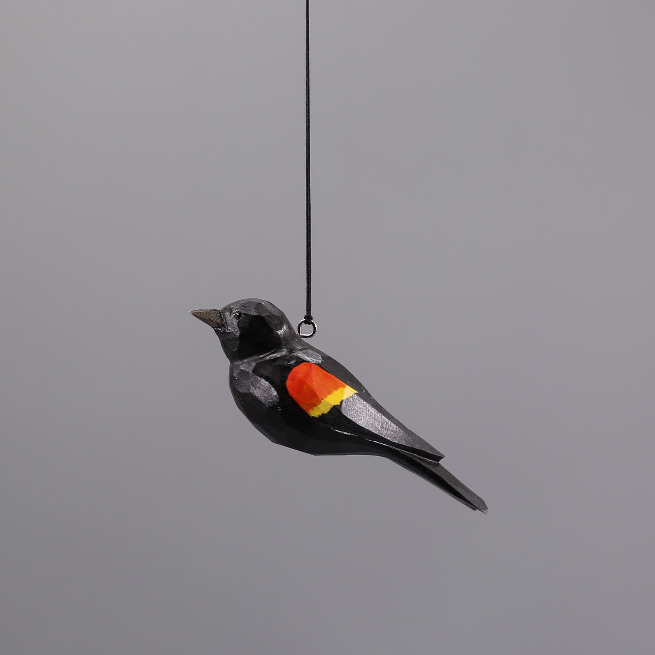 Roodstaart Zwartbird Ornament
