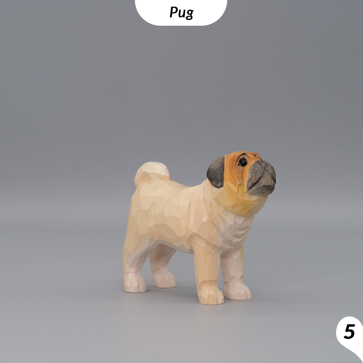 Handgemaakt Houten Hond