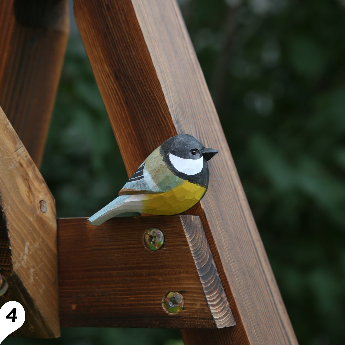 Handmade Birds + Stand