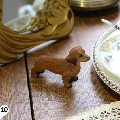 Handgemaakt Houten Hond