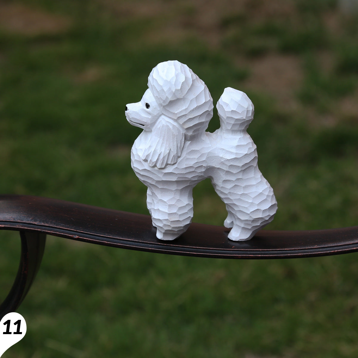 Handmade Wooden Dog