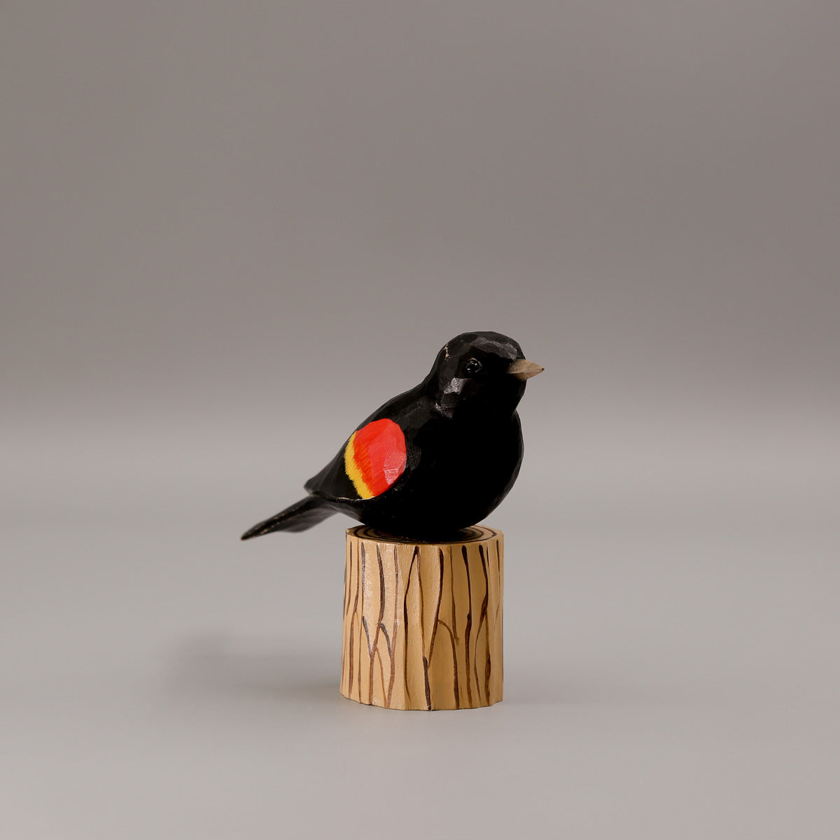 Red-Winged Blackbird + Stand