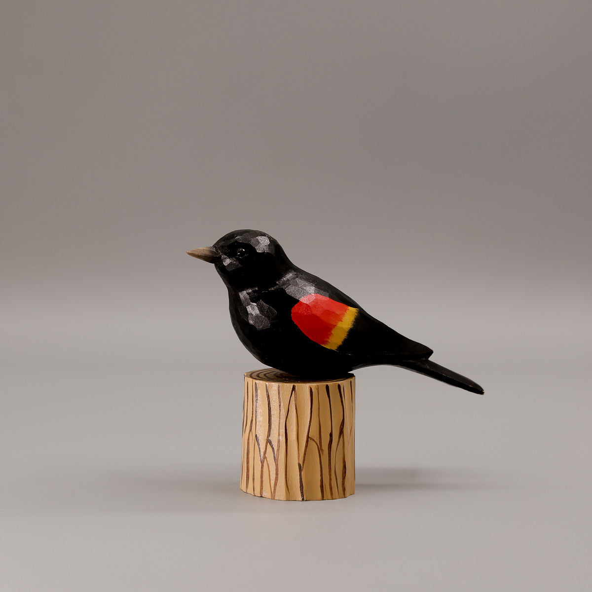 Red-Winged Blackbird + Stand