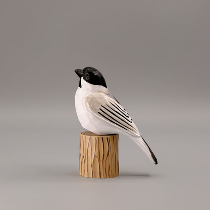 Black-Capped Chickadee + Stand