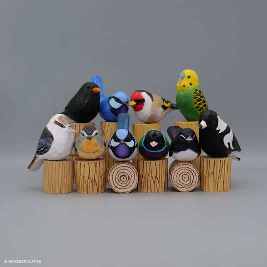 Set of 10 Birds + 10 Stands