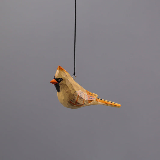 Female Cardinal Ornament