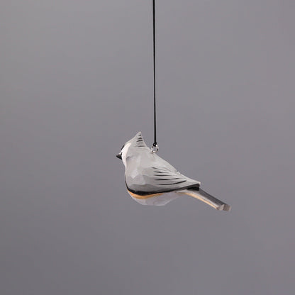 Gevederde Titmouse Ornament