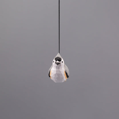 Gevederde Titmouse Ornament