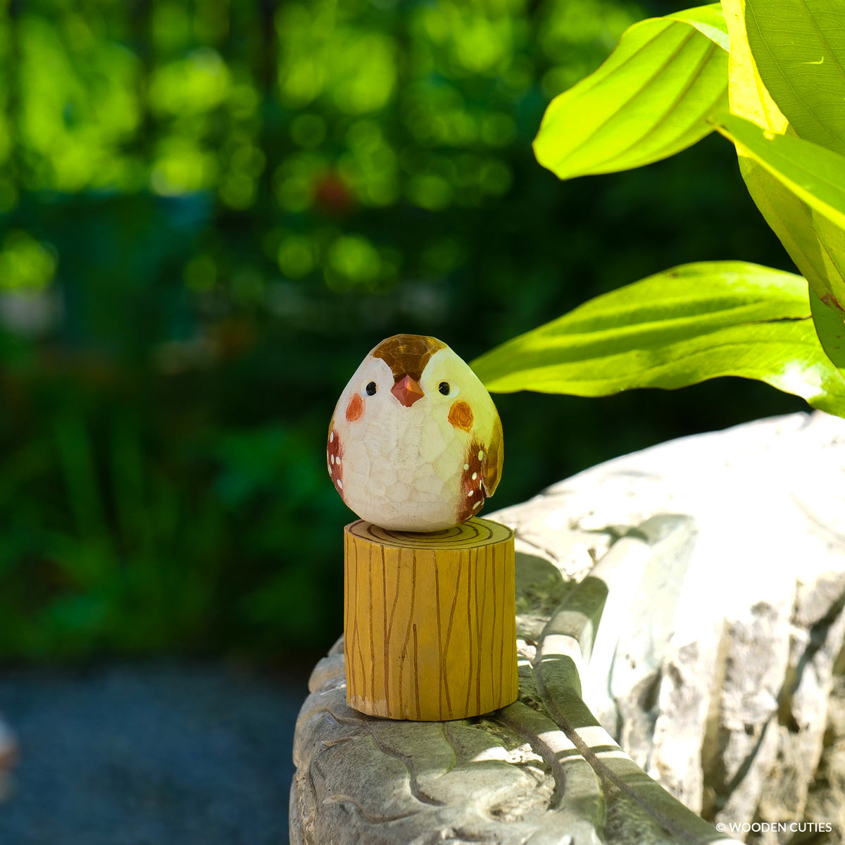 Zebra Finch + Stand