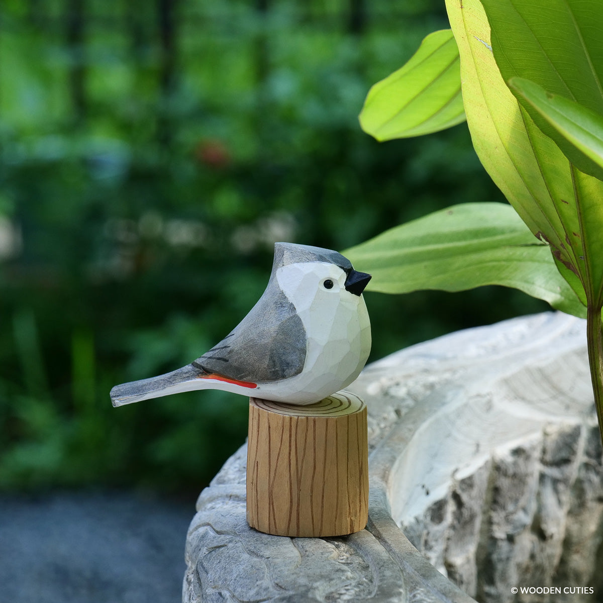 Tufted Titmouse + Stand