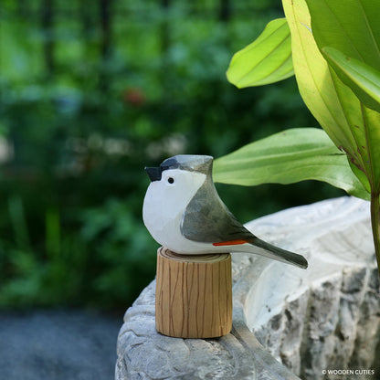 Tufted Titmouse + Stand