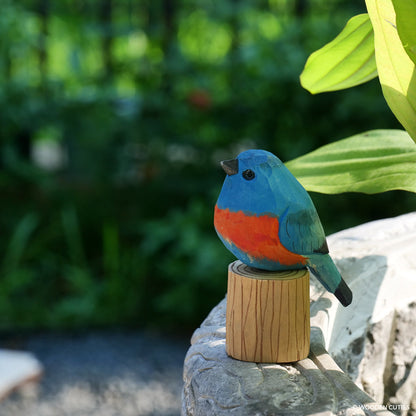 Eastern Bluebird + Stand