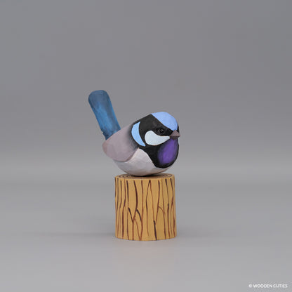 Superb Fairywren #2 + Stand