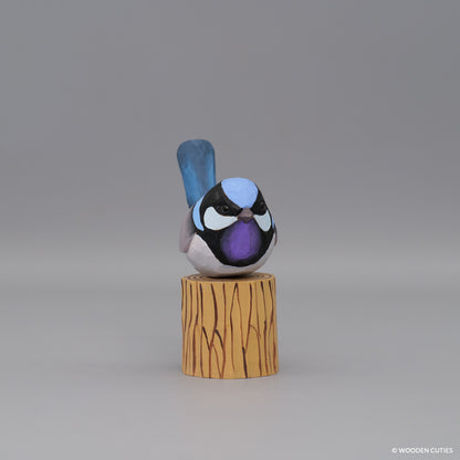 Superb Fairywren #2 + Stand