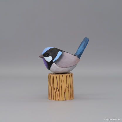 Superb Fairywren #2 + Stand