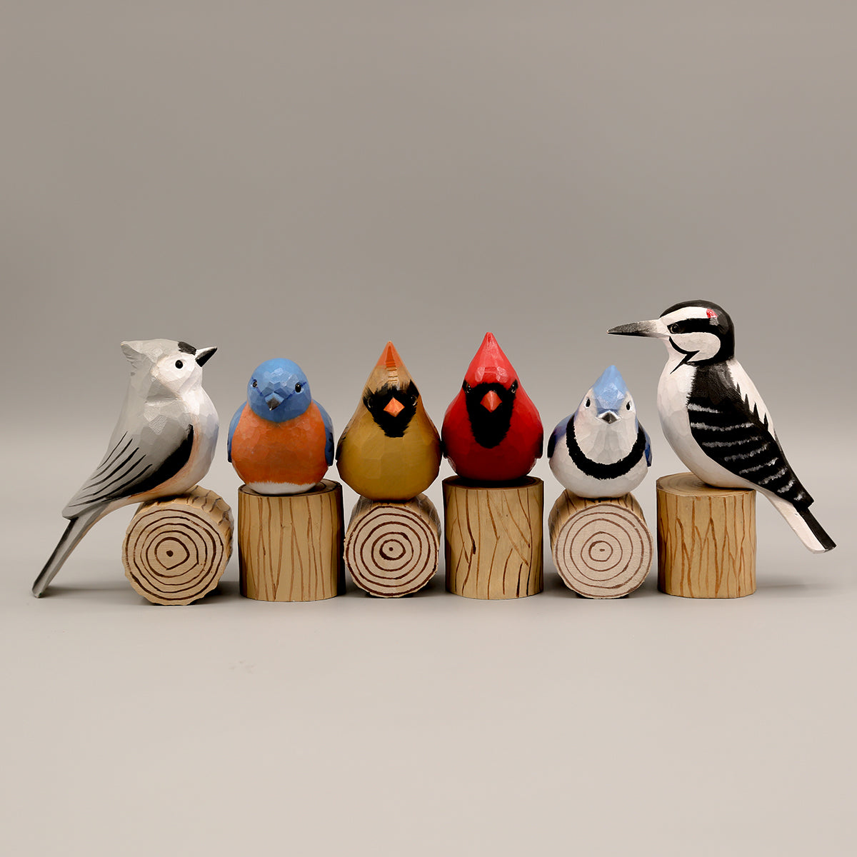 Set of 6 Birds + 6 Stands